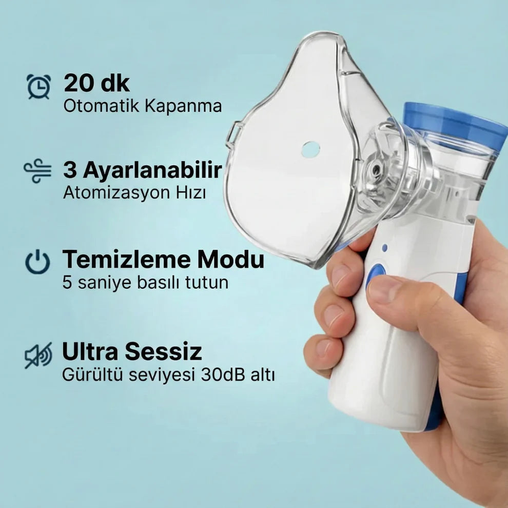 Taşınabilir Mesh Nebulizatör