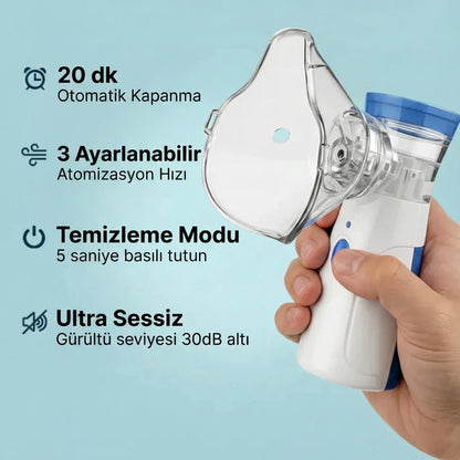 Taşınabilir Mesh Nebulizatör